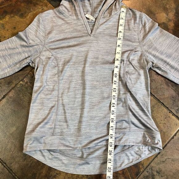 Danskin Girls Gray Hoodie Dri Fit Long Sleeve XL (14-16) - Picture 5 of 8